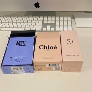 Authentic Perfume Boxes a set of three